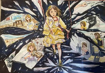 Beat365中国唯一官方网站—绘画作品—肖婧